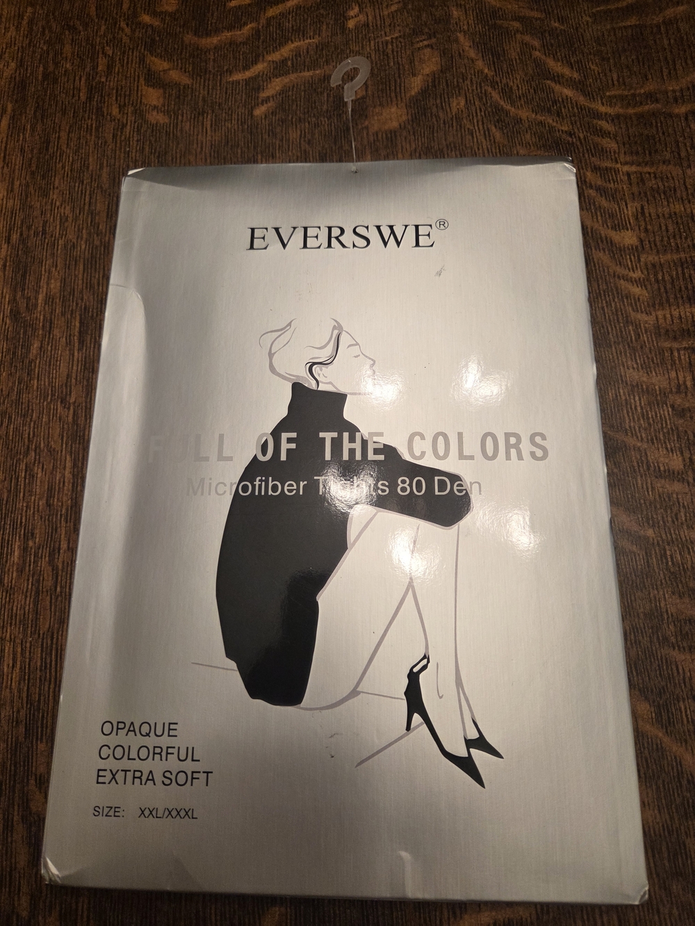 EVERSWE Full Of The Colors Microfiber Tights Red (80 Den) XXL/XXXL